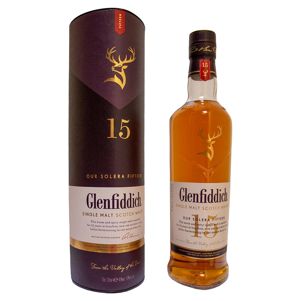 Selected 15 Drinks years Glenfiddich - Solera