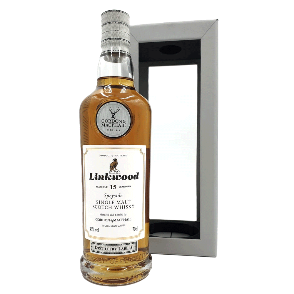 Gordon & Macphail Linkwood 15 year distillery label